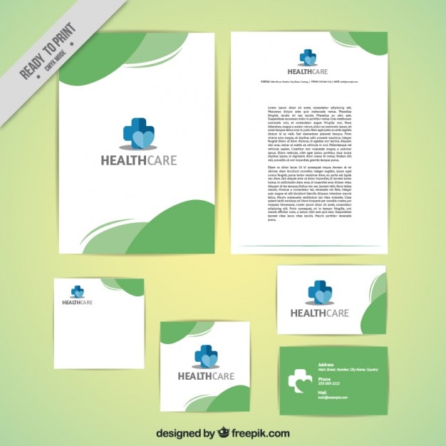 free printable medical stationery