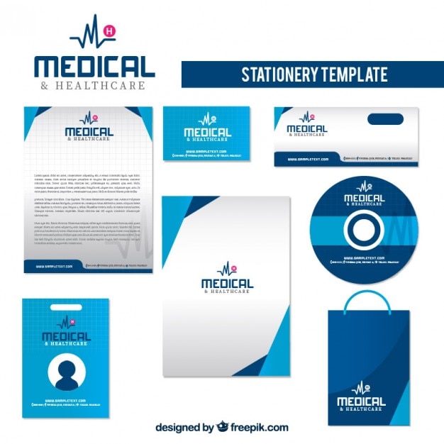 free printable medical stationery