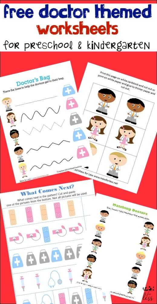 free printable medical worksheet