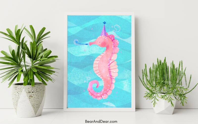Transform Your Space With Stunning Free Printable Mermaid Wall Art
