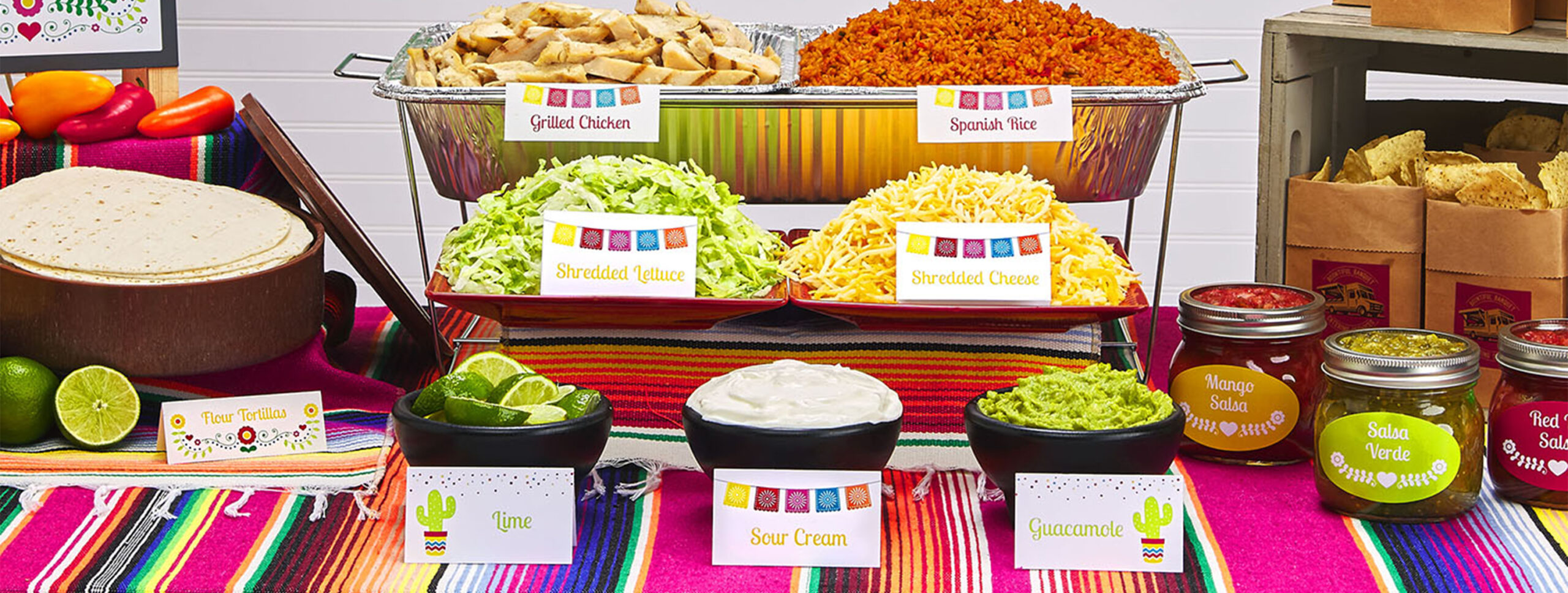 free printable mexican place cards