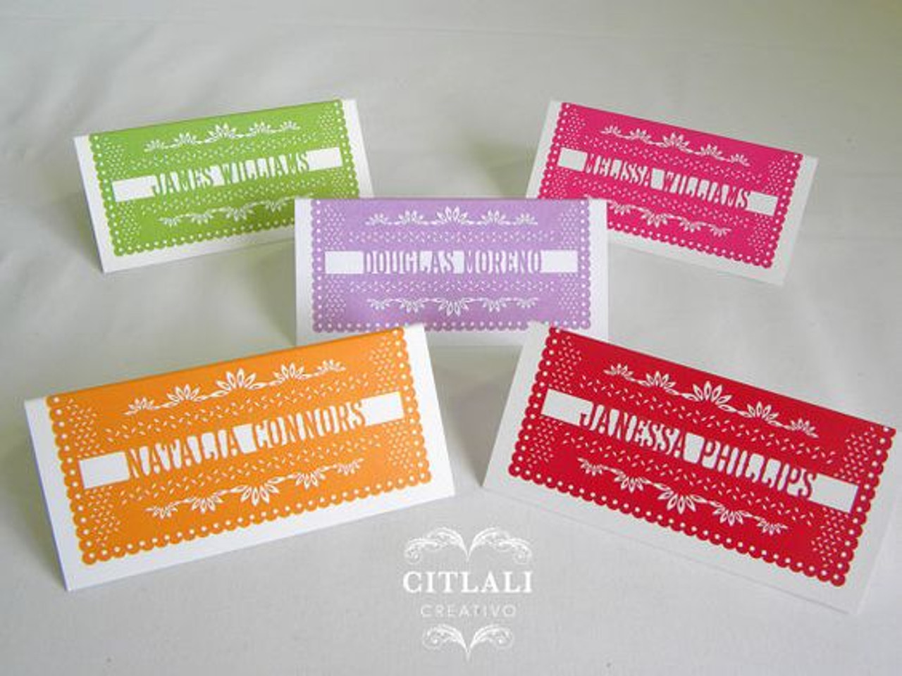 free printable mexican place cards