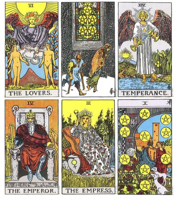 free printable mini tarot cards