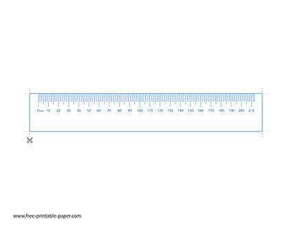 Printable MM Ruler - Metric System Ruler - Free-printable-paper.com