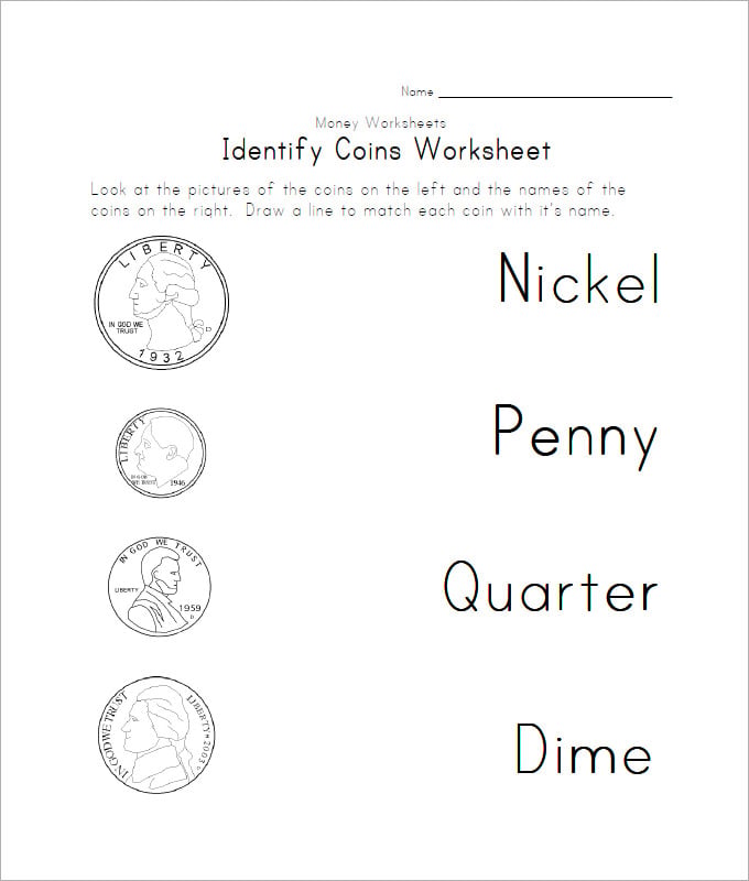 20 Sample Kids Money Worksheet Templates | 20 Free PDF Documents ...