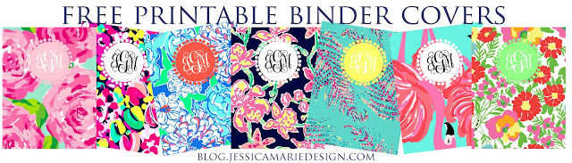 free printable monogram binder covers no download