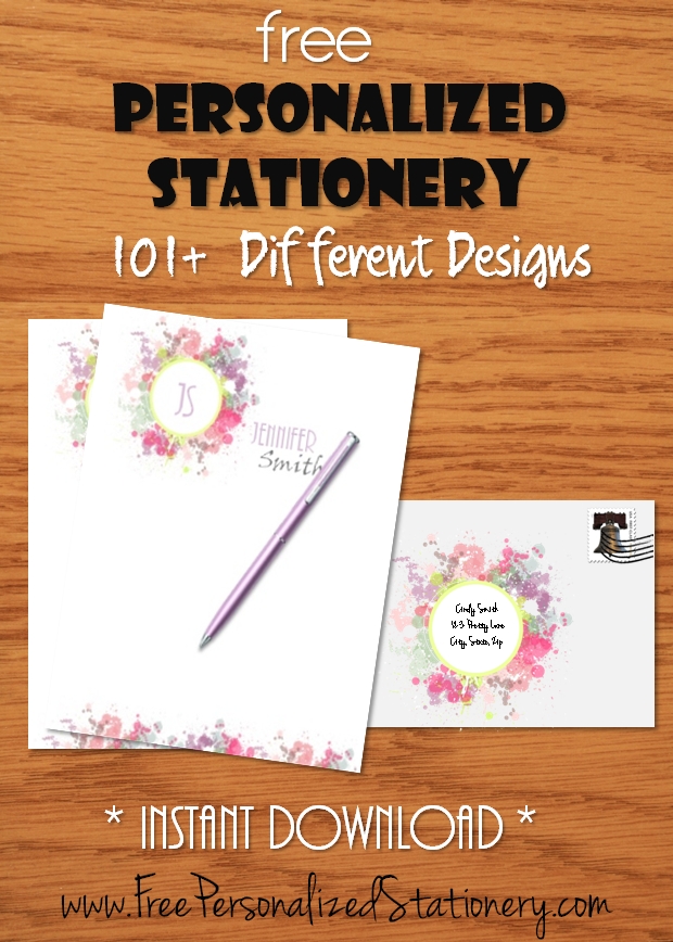 Personalized Stationery