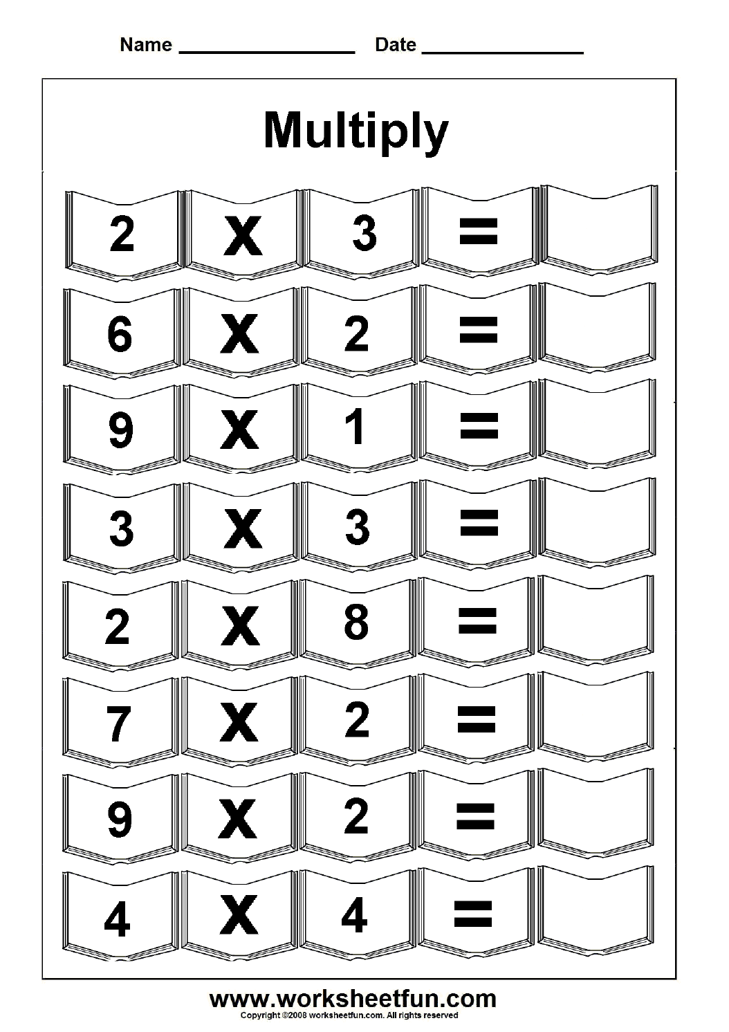 Multiplication - 5 Worksheets / FREE Printable Worksheets ...
