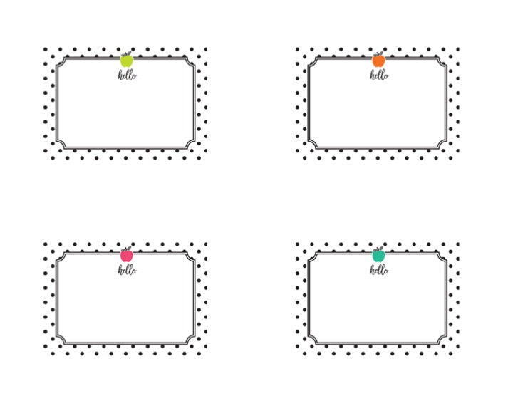 Name Tags | Black, White and Stylish Brights | Schoolgirl Style - Worksheets Library name-tags-black-white-and-stylish-brights-schoolgirl-style-worksheets-library