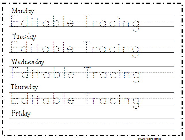 free printable name worksheet