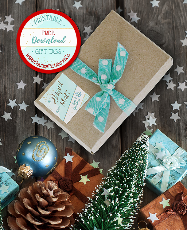 Free Nautical Gift Tags for Printing at Home - The Nautical ...