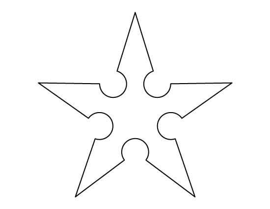 free printable ninja stars