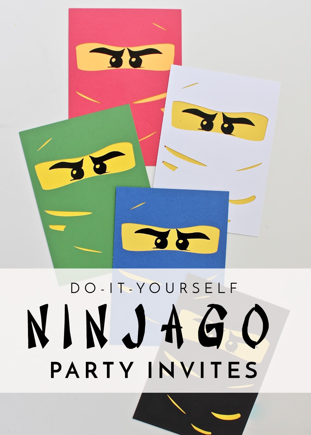 free printable ninjago party invitations