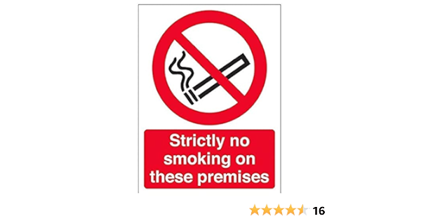 free printable no smoking signs uk