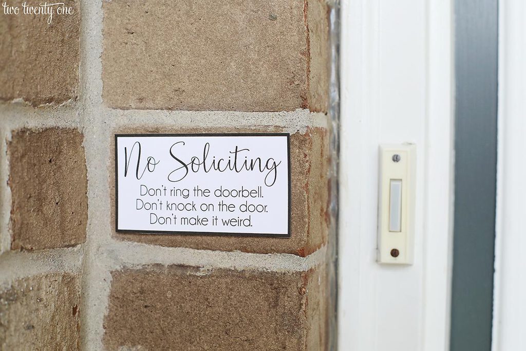 free printable no soliciting signs for homes