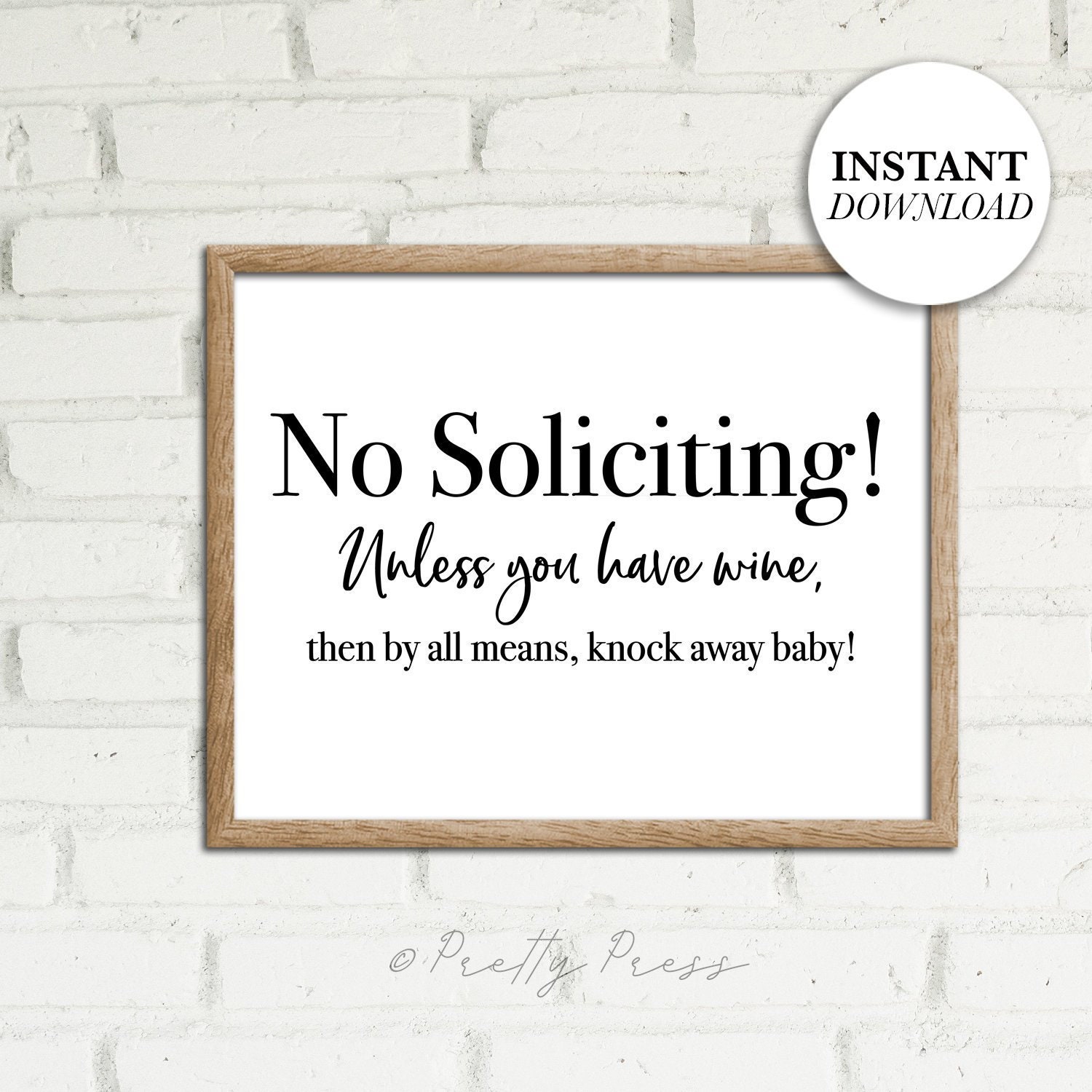 free printable no soliciting signs for homes