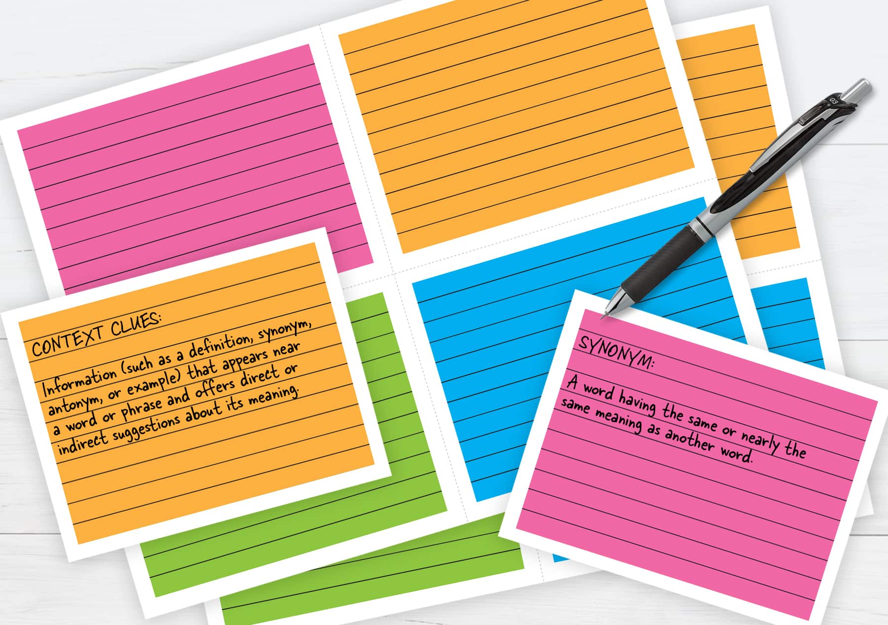 free printable note cards online