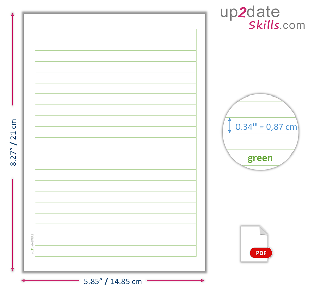 free printable notebook paper wide ruled
