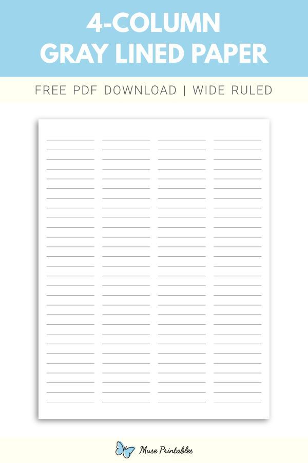 free printable notebook paper wide ruled