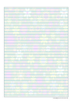 FREE Lined Paper | Teaching Essentials | davlae Resources