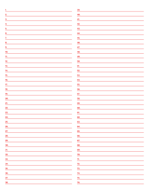 Free Printable Lined Paper | Page 3