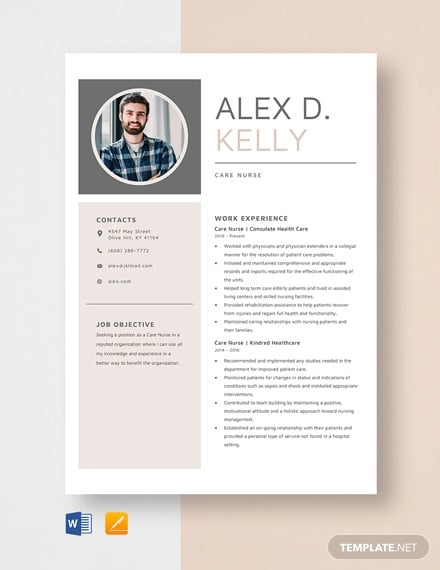 free printable nursing resume templates