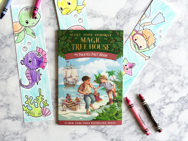 3 Free Printable Ocean Coloring Page Bookmarks For Kids