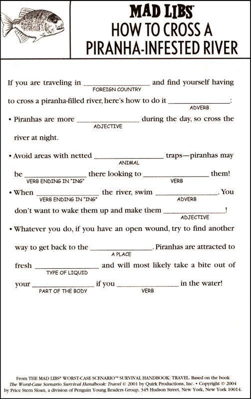 free printable office mad libs