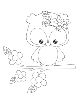 free printable owl applique pattern