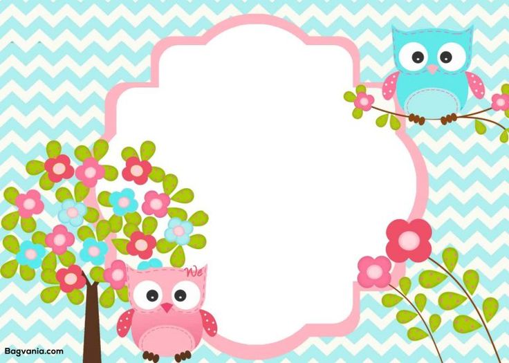 FREE Printable Owl Birthday Invitation