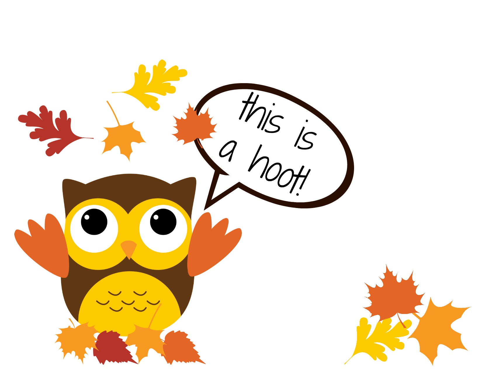 free printable owl recipe cards