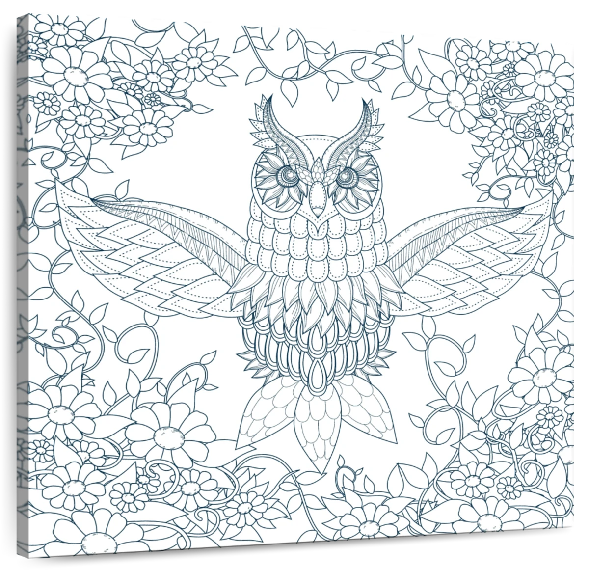 free printable owl wall art