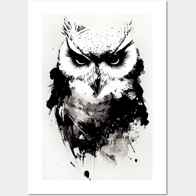 free printable owl wall art