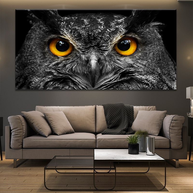 free printable owl wall art