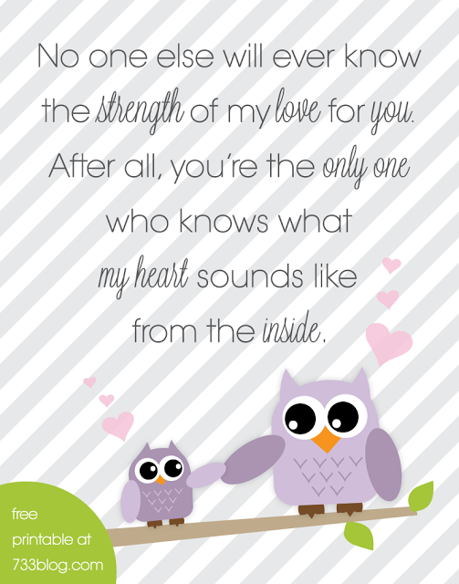 free printable owl wall art
