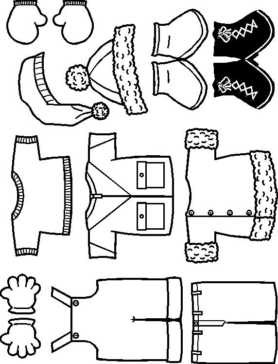 free printable paper dolls winter clothes