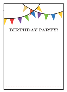 free printable party invitation borders