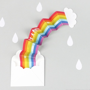 free printable party invitations rainbow