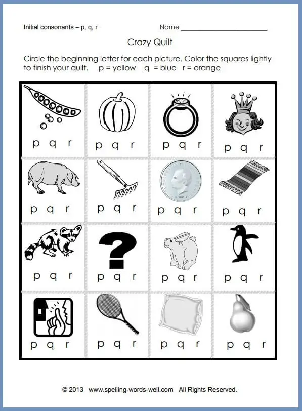 free printable phonics worksheet for adults