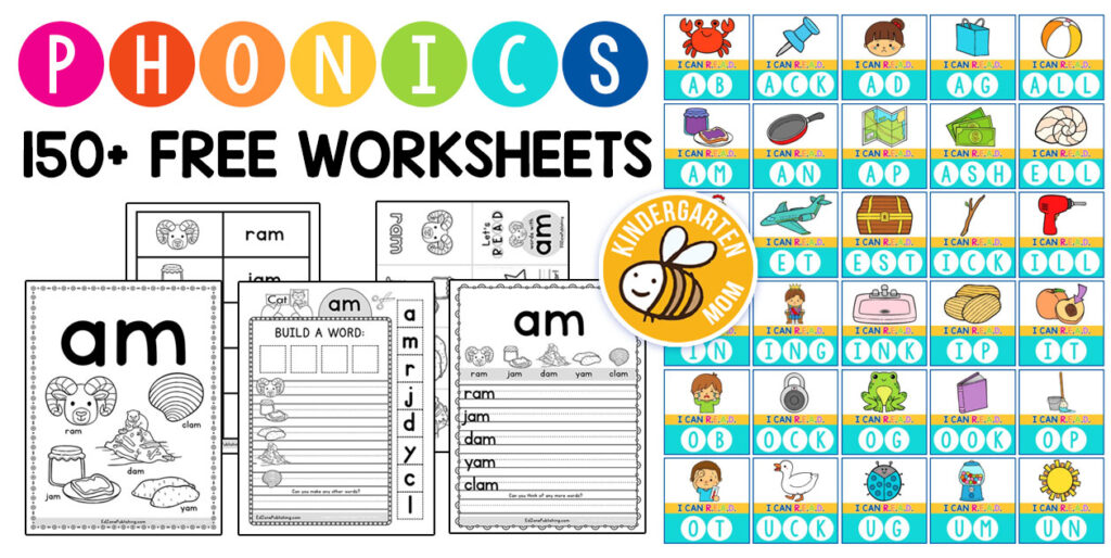 free printable phonics worksheet for first grade