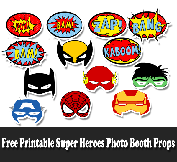 700+ Free Printable Photo Booth Props