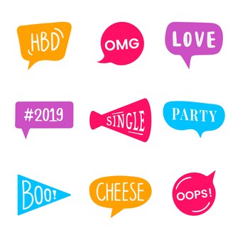 free printable photo booth props pdf