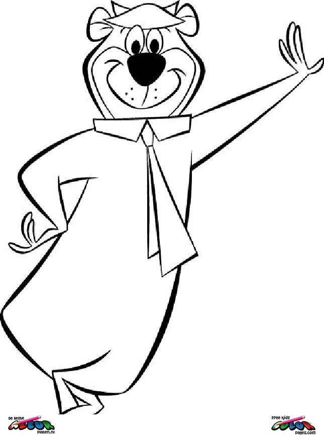 free printable pictures yogi bear