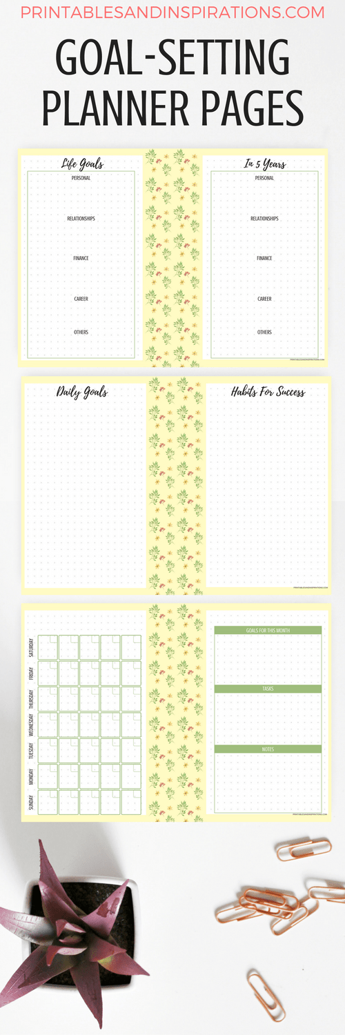 free printable planner 2018 daily