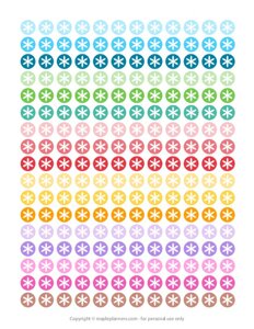 Free Printable Planner Stickers