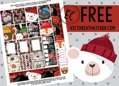 360 Victoria Thatcher Printables ideas | free planner stickers ...
