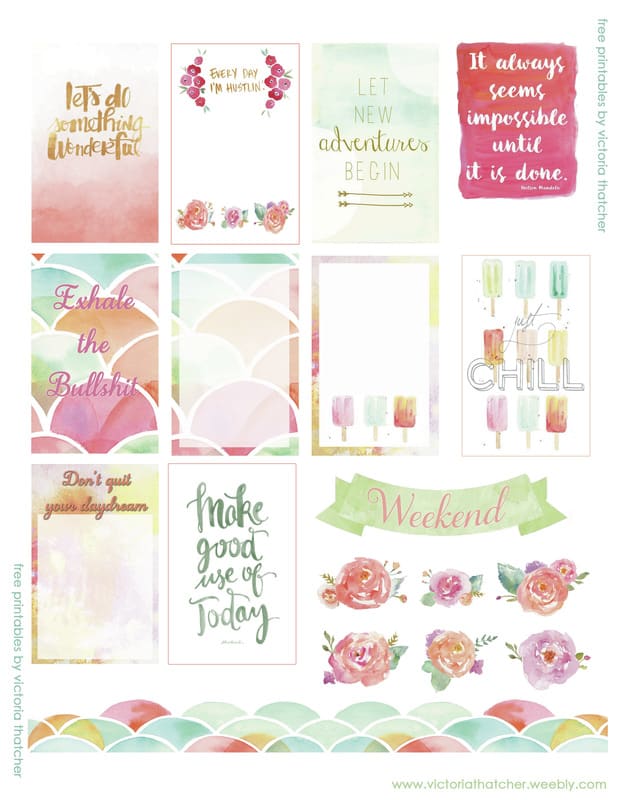 free printable planner stickers victoria thatcher