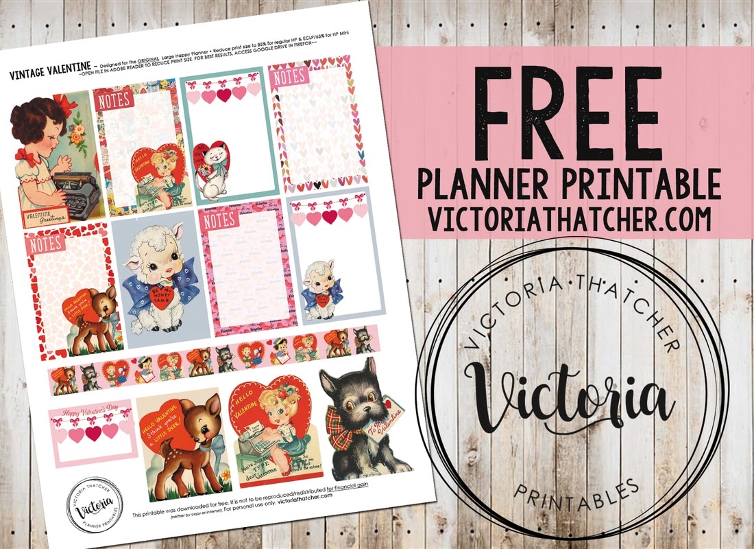 free printable planner stickers victoria thatcher