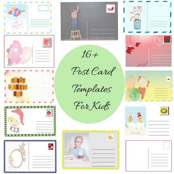 free printable postcard templates online