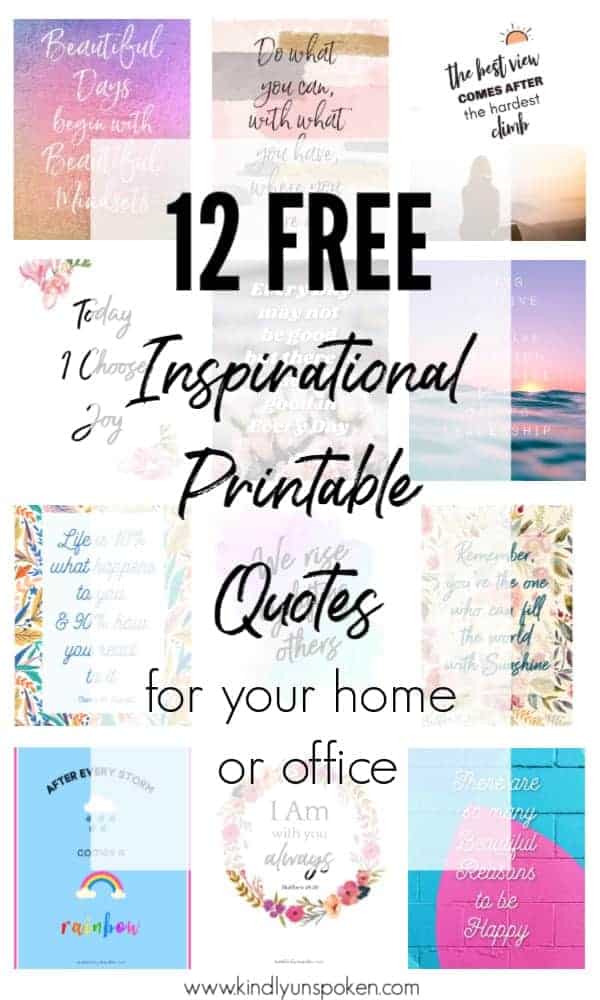 free printable posters quotes